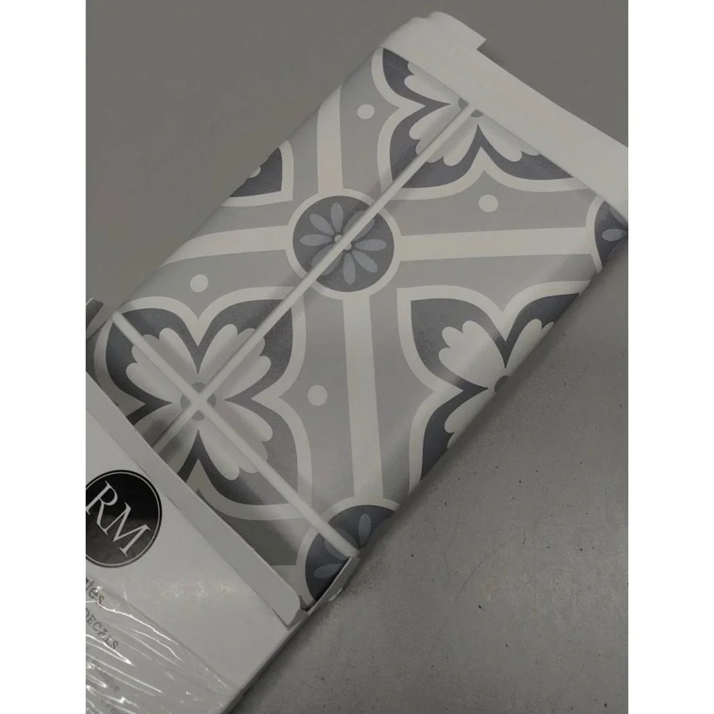 RoomMates RMK4650GM Galway Gray‎ Tile Backsplash Peel and Stick Wall Decals